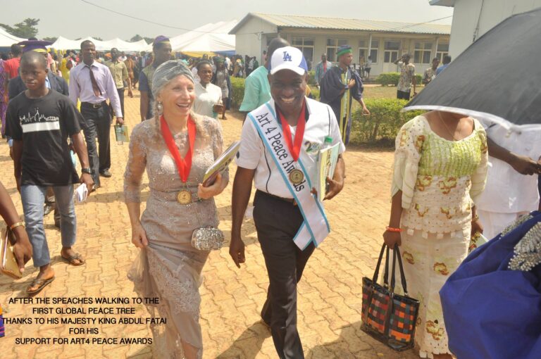 2017 “Peace Begins with Me” Art 4 Peace, Polytechnic University, Lagos, Nigeria.