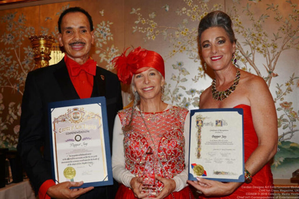 2016 “Peace Begins with Me” Diamond Rose Awards presented by the Multicultural Motion Picture Association of Beverly Hills, California